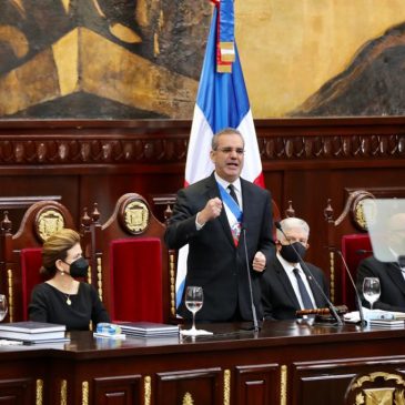 Presidente Luis Abinader destaca labor del Inespre en su discurso de rendición de cuentas