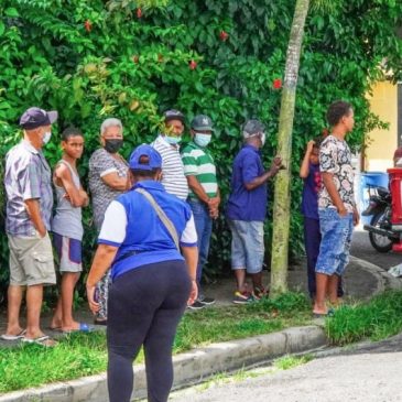 Inespre sigue llevando respiro económico a residentes de Cristo Rey con bodegas móviles