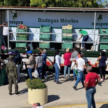 Inespre lleva Bodegas Móviles a distintos municipios de la provincia San Juan