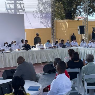 Director del Inespre participa en reunión encabezada por presidente Abinader con juntas de vecinos de Elías Piña