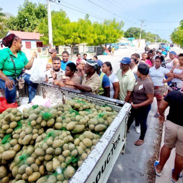 INESPRE impacta varios municipios de Independencia a través de sus bodegas móviles