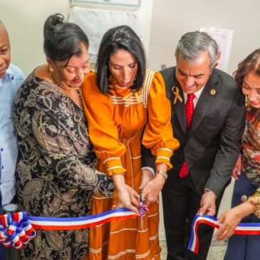 Inespre inaugura Sala de Lactancia Materna con la presencia de la primera dama Raquel Arbaje