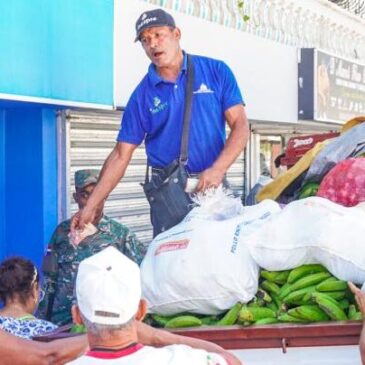 Gobierno lleva comida barata a Los Alcarrizos mediante un centenar de bodegas móviles del INESPRE  en abril