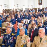 Representantes del Inespre asisten a misa de la Fuerza Aérea de República Dominicana