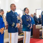 Representantes del Inespre asisten a misa de la Fuerza Aérea de República Dominicana