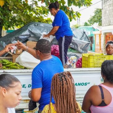 Inespre realiza operativo de Bodegas Móviles en sectores aledaños a la zona afectada por explosión en San Cristóbal