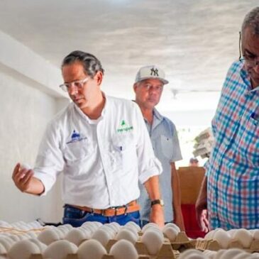 Inespre inicia compra de pollos y huevos a productores de Dajabón afectados por el cierre de la frontera