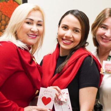 Servidores del Inespre comparten en confraternidad por el Día de San Valentín