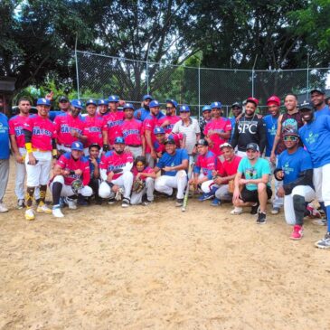 Equipo de Softbol del Inespre participa en juego amistoso en Moca, provincia Espaillat