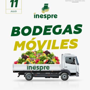 Programación de las bodegas móviles del jueves 11 de julio del 2024