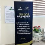 BAJANTE PROMOVIENDO LOS VALORES EN LA INSTITUCIÓN