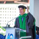 PRESIDENTE LUIS ABINADER HABLA AL RECIBIR HONORIS CAUSA