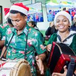 GRUPO MUSICAL DURANTE BIENVENIDA A LA NAVIDAD DE LA ASP-INESPRE