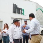 DIRECTOR DEL INESPRE, DAVID HERRERA RECORRE INSTALACIONES DE ALTURA FOODS