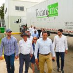 DIRECTOR DEL INESPRE, DAVID HERRERA RECORRE INSTALACIONES DE TOCANTINS GROUP